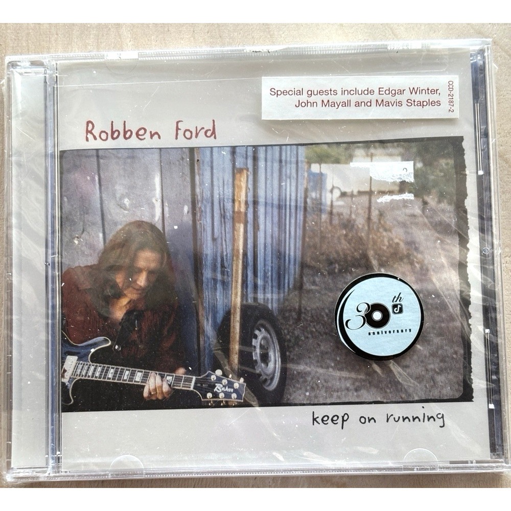 Robben Ford CD Keep on Running SEALED 2003 Blues Edgar Winter